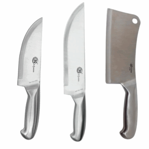 Faca Cutelo Inteiriça Profissional Aço Inox Polida Linha Texas SQ