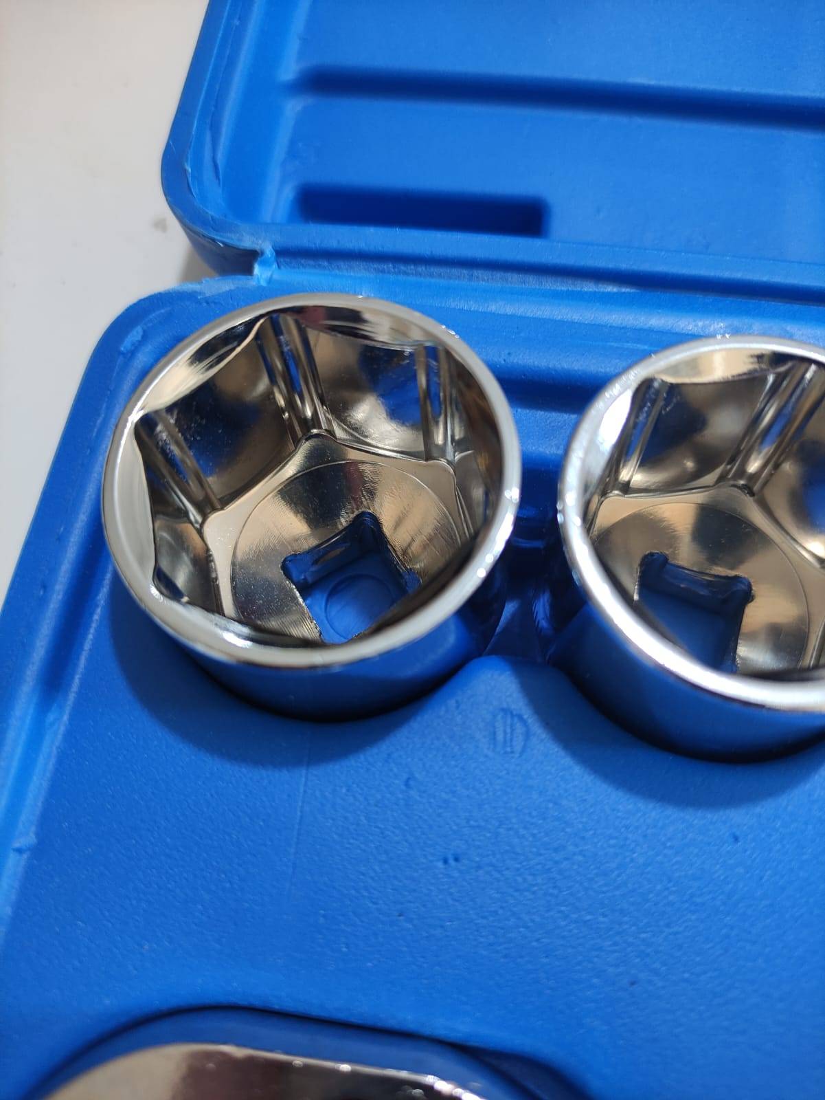 Kit Soquete c/ Catraca Sextavado Jogo 22 peças + Maleta ID-2847K Idea - Imagem 4