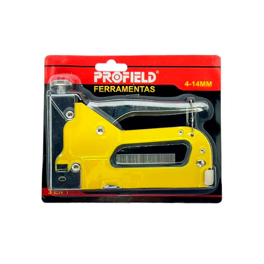 Grampeador Profissional Alta Pressão para Madeira 4 - 14 mm. Golfield - Imagem 3