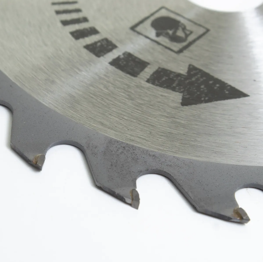 Disco de Serra Circular 7" - 180 mm. x 22,23 mm. Ponta de Widea Madeira 24 ou 20 Dentes - Imagem 3