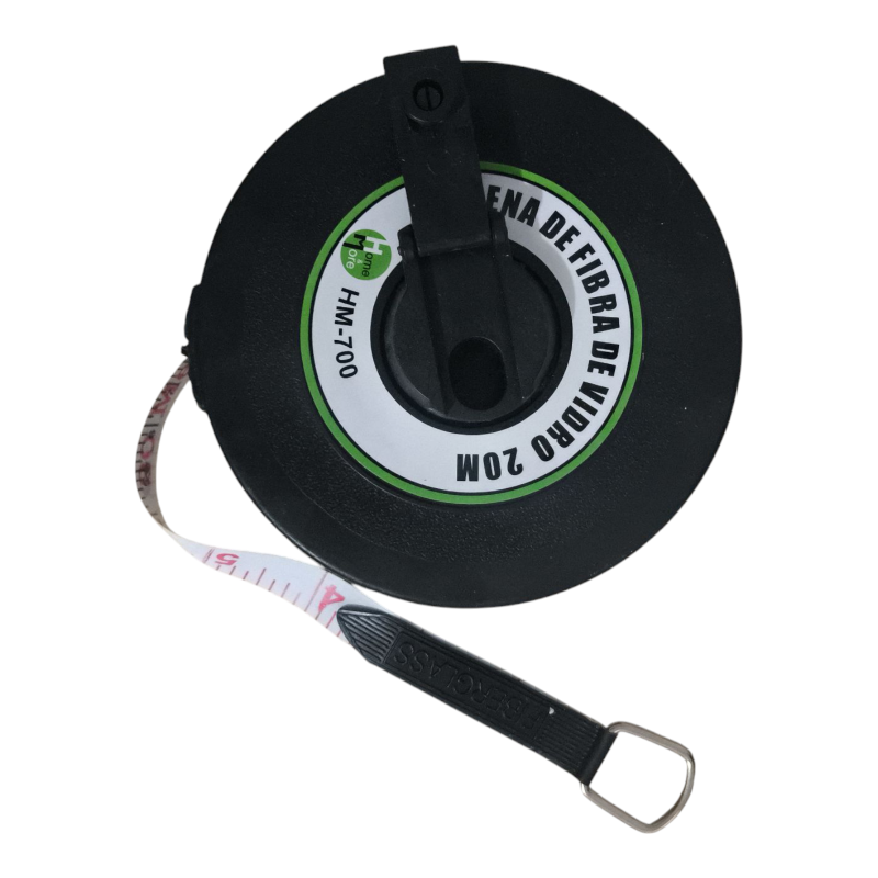 Trena de Fibra de Vidro Fechada 20 metros HM700 Rolinho - Imagem 3