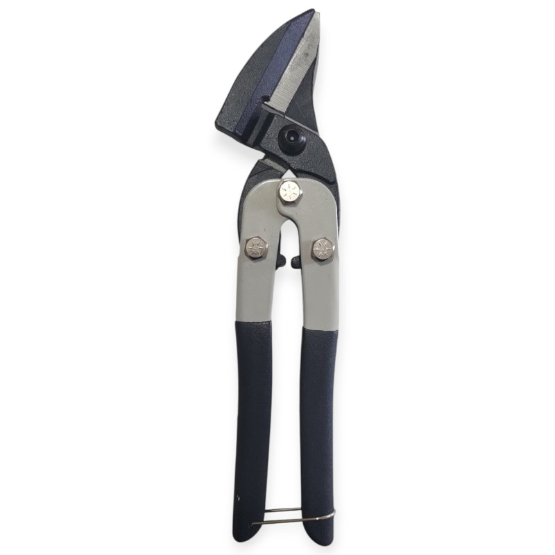 Tesoura Corta Chapa Aço 11" - 27 cm. Angulado Cabo Emborrachado ID-0614T Idea - Imagem 3