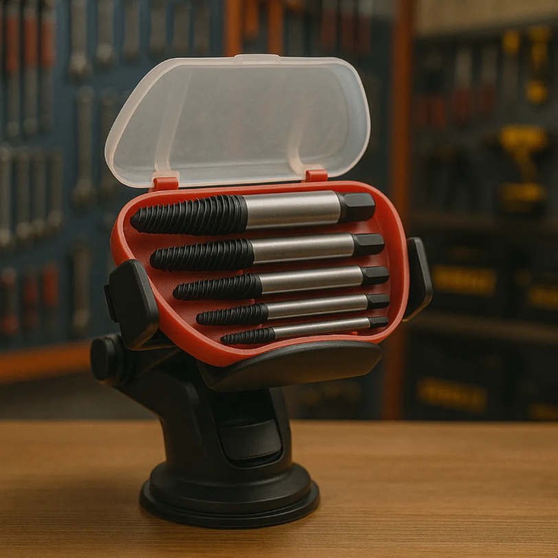 Extrator de Parafusos Kit 5 peças A-313 Saint Plus - Imagem 4