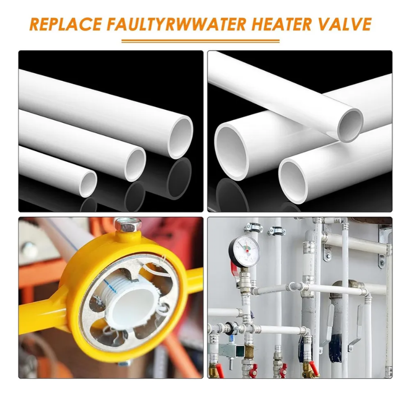 Tarraxa Manual para PVC 1/2" - 3/4" - 1" Kit 6 peças F-511 Saint Plus - Imagem 4