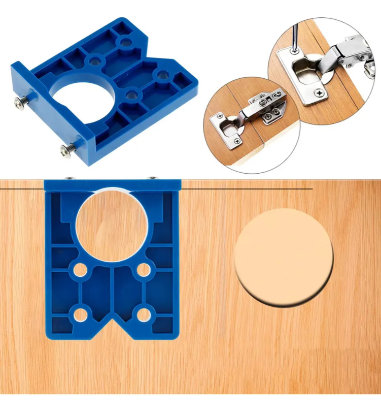 Gabarito para Furo de Dobradiça 35 mm. F-580 Saint Plus - Imagem 4